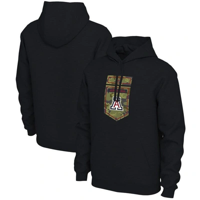 Nike Black Arizona Wildcats Veterans Camo Pullover Hoodie