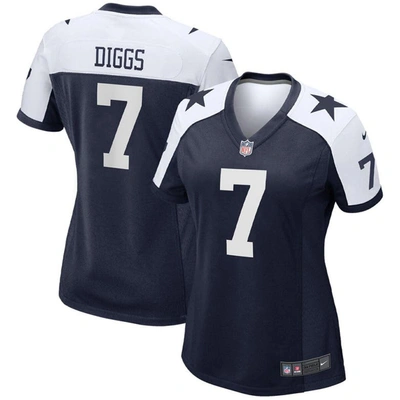 Nike Trevon Diggs Navy Dallas Cowboys Alternate Game Jersey In Blue