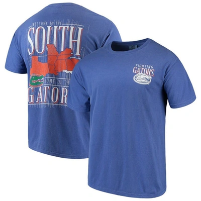Image One Royal Florida Gators Welcome To The South Comfort Colors T-shirt