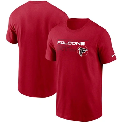 Nike Red Atlanta Falcons Broadcast Essential T-shirt