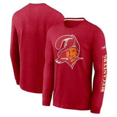 Nike Red Tampa Bay Buccaneers Fashion Long Sleeve T-shirt