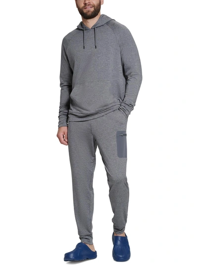 Bass Outdoor Men's Bay Stretch Waffle-knit Hoodie In Grey
