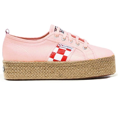 Mc2 Saint Barth Superga® Platform Sneakers - Special Edition In Pink