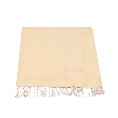 Mc2 Saint Barth Pink And Yellow Degradè Light Fabric Towel