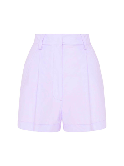 Bondi Born Naxos Tailored Shorts In Purple