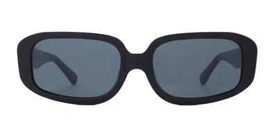 For Art's Sake Bolt Sun Sg1 Rectangle Sunglasses In Grey