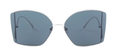 For Art's Sake Dixie Sun Py1 Butterfly Sunglasses In Grey