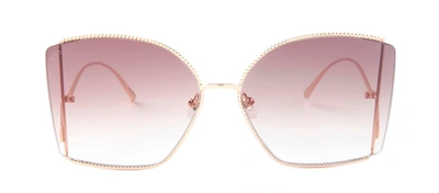 For Art's Sake Dixie Sun Py2 Butterfly Sunglasses In Pink