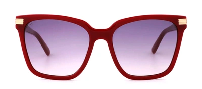 For Art's Sake Gaia Sun Qx4 Square Sunglasses In Purple