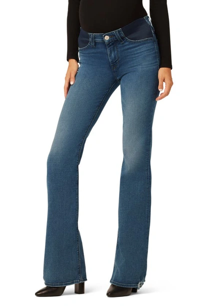 Hudson Women's Nico Mid-rise Boot-cut Maternity Jeans In Melody Blues