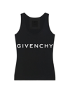 Givenchy Logo Graphic Tank Top In Black