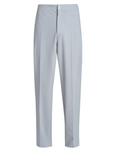 Givenchy Men's Slim-fit Wool Stretch Trousers In Pearl Grey