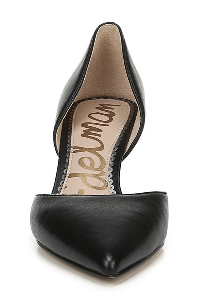 Sam Edelman Jaina D'orsay Pump In Black Leather 9