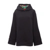 La Doublej Girlfriend Hoodie In T Unita Nero