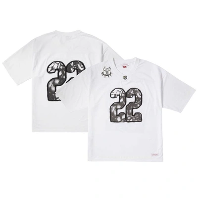 Mitchell & Ness White Ñfl Por La Cultura X Chito Limited Edition Jersey