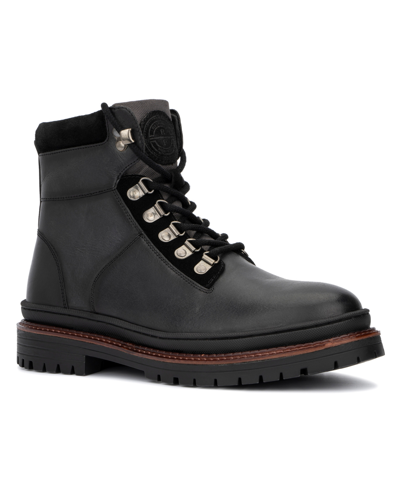 Reserved Footwear Men's Rafael Leather Boots In Black
