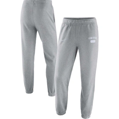 Nike Heathered Gray Penn State Nittany Lions Saturday Fleece Pants