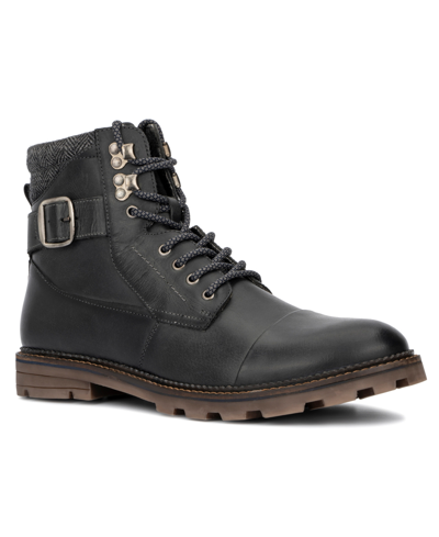 Reserved Footwear Men's Legacy Leather Boots In Black