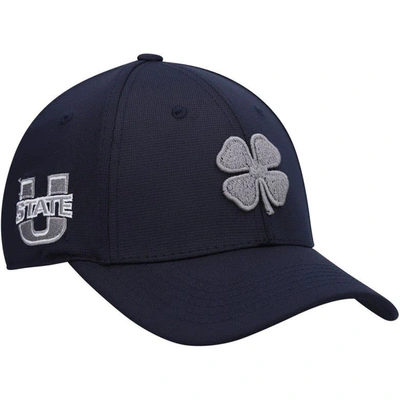 Black Clover Navy Utah State Aggies Spirit Flex Hat