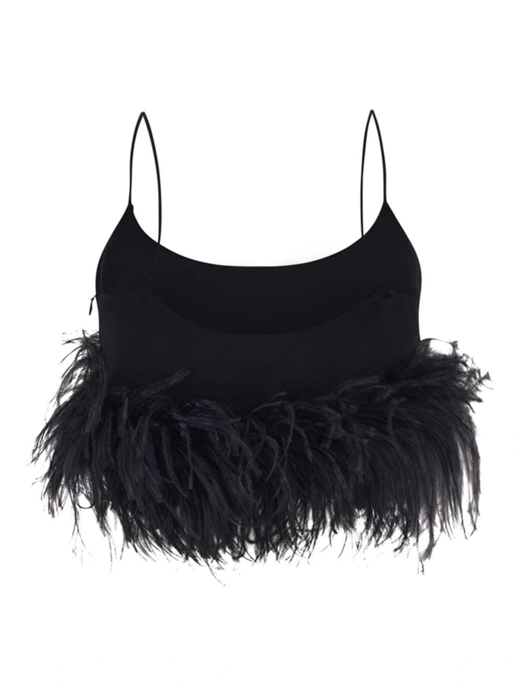 Mediam(ミディアム) Lame Feather Bare top