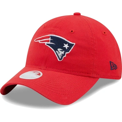New Era Red New England Patriots Core Classic 2.0 9twenty Adjustable Hat
