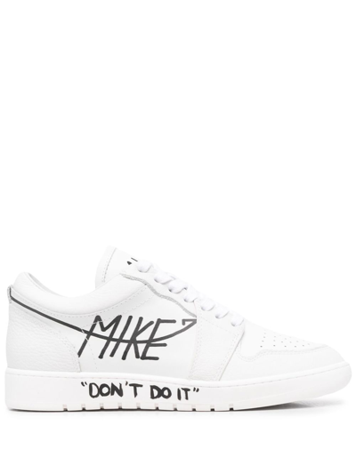 Mike Sneakers In White