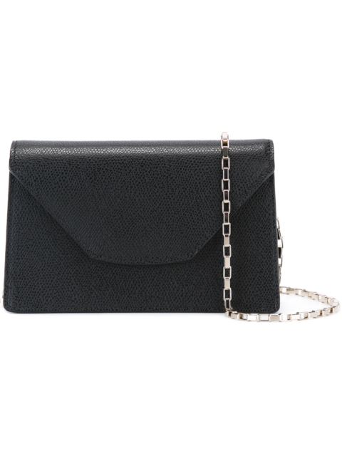Valextra Mini 'iside Chain' Crossbody Bag In Black | ModeSens
