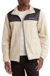 Columbia Mount Grant Tech Full Zip Jacket In Ancient Fossil/ Shark