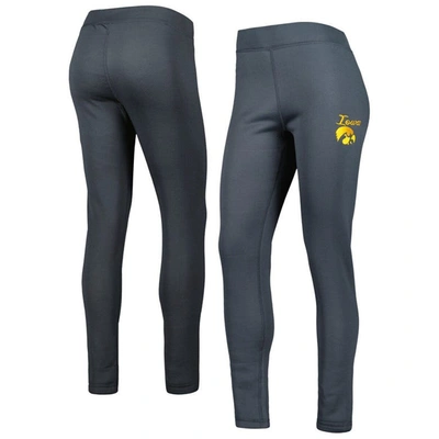 Concepts Sport Charcoal Iowa Hawkeyes Upbeat Sherpa Leggings
