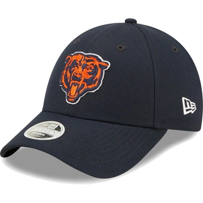 New Era Navy Chicago Bears Simple 9forty Adjustable Hat