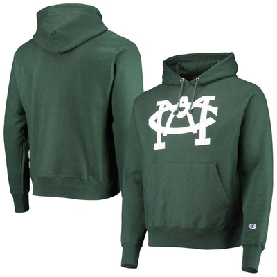 Champion Green Michigan State Spartans Vault Logo Reverse Weave Pullover Hoodie