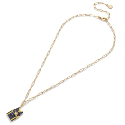 Baublebar Indiana Pacers Jersey Necklace In Blue