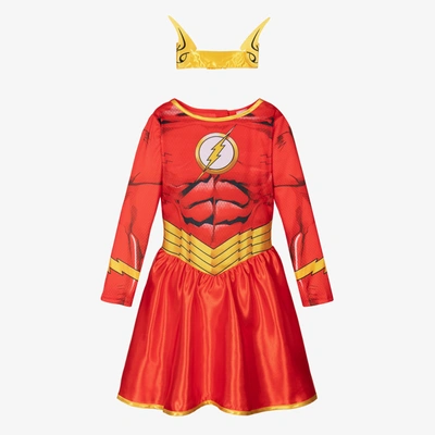 Dress Up By Design Kids'  Girls Red 'the Flash' Costume