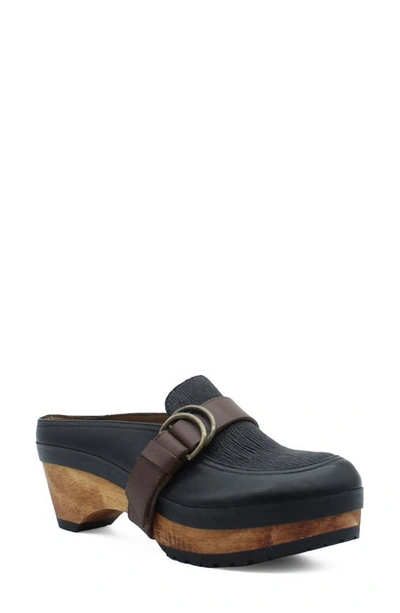 Jax And Bard Chandler Clog In Black Licorice