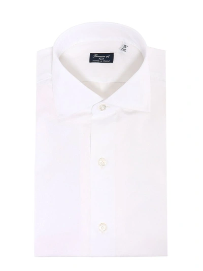 Finamore White Cotton Shirt
