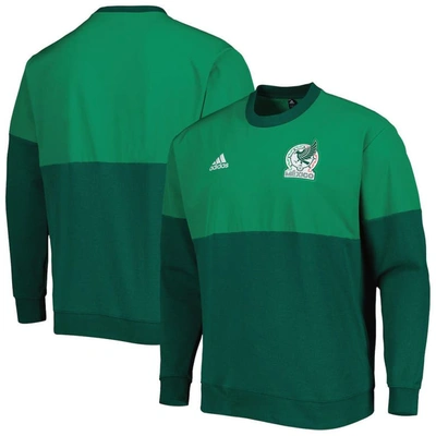 Adidas Originals Adidas Green Mexico National Team Dna Pullover Sweatshirt