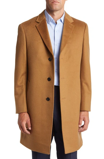 Cardinal of Canada Scottsdale Double Breasted Water Repellent Coat in Camel