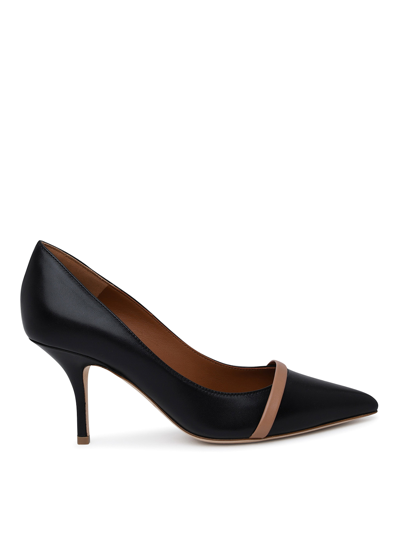 Malone Souliers Leather Rina 70 Pumps In Black