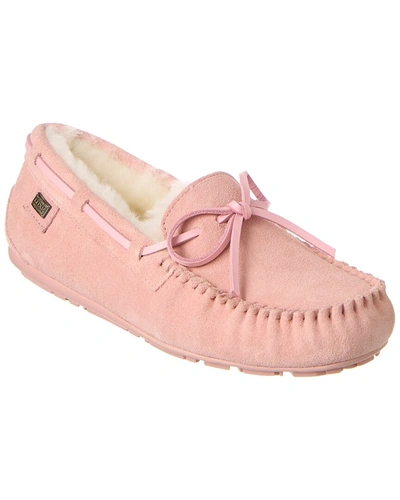Australia Luxe Collective Prost Suede Moccasin In Pink