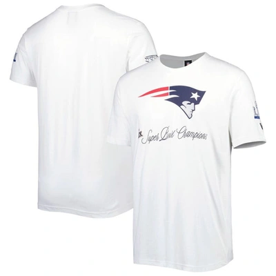 New Era White New England Patriots Historic Champs T-shirt