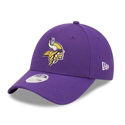 New Era Purple Minnesota Vikings Simple 9forty Adjustable Hat