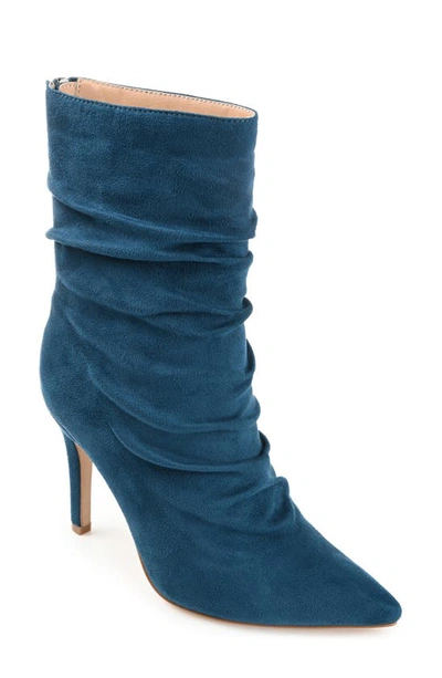 Journee Collection Markie Bootie In Blue