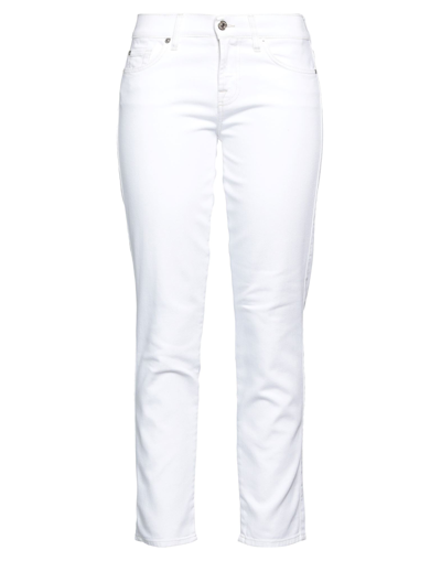 7 For All Mankind Jeans In White