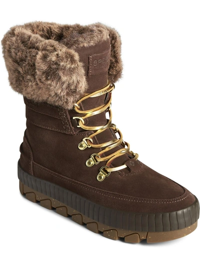 Sperry Torrent Womens Winter Outdoor Winter & Snow Boots In Brown