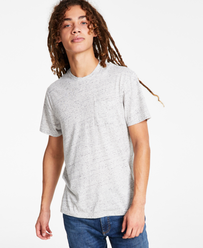 Sun + Stone Men's Regular-fit Jersey Slub T-shirt, Created For Macy's In Grey