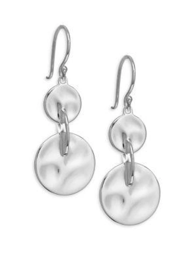 Ippolita Classico Sterling Silver 3-section Drop Earrings