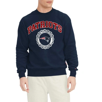 Tommy Hilfiger Navy New England Patriots Ronald Crew Sweatshirt
