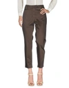 Dondup Casual Pants In Dark Brown
