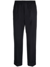 Filippa K Franca Cool Wool Trousers In Black