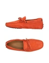 Tod's Loafers In Coral